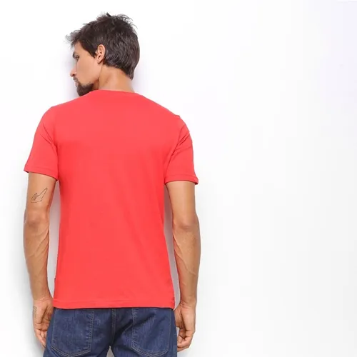 CAMISETA PUMA BIG LOGO TEE High Risk Red L - Camiseta Puma Big