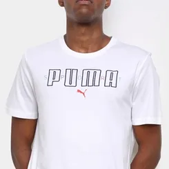 CAMISETA PUMA PUMA BRAND TEE Puma White M