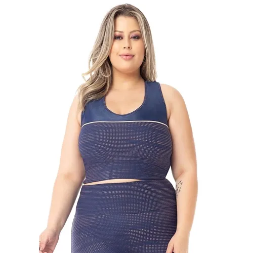 TOP JOPLIN ROXO DOTS