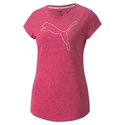 Camiseta ACTIVE HEATHER TEE Glowing