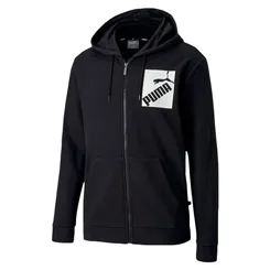 Blusa Puma Big Logo Fz Hoody Tr