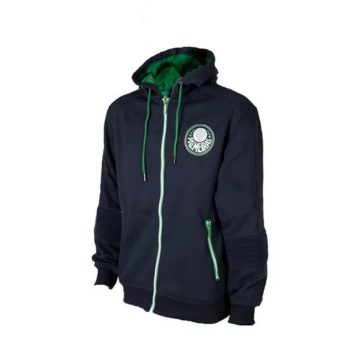 JAQUETA SPR MOLETOM PALMEIRAS 1914 MARINHO/ VERDE