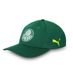 Bone Puma Palmeiras Aba Curva Snapback Treino 21/22