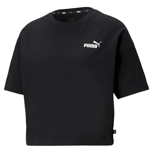 Cropped Puma Ess Small Logo Tee