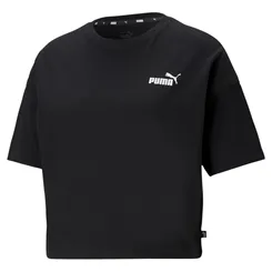 Cropped Puma Ess Small Logo Tee