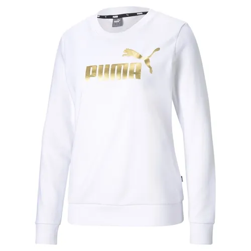 Blusa Ess+ Metallic Logo Crew Tr