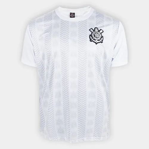 CAMISETA SILVER LOGO SCCP BRANCO P