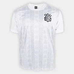 CAMISETA SILVER LOGO SCCP BRANCO P