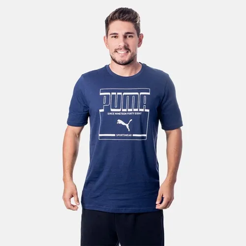 Camiseta Puma Masculina Graphic Tee