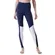 Calca Feminino Legging C/recortes Supple Marinho C/ Branco M