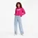 Cropped Logo Hoodie Fl