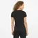 Camiseta Metallic Logo Tee Puma Blacksilver Metallic L