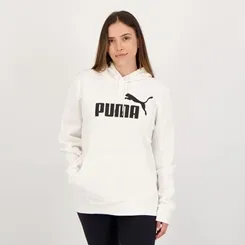 Moletom Puma Essentials Logo Fl Com Capuz
