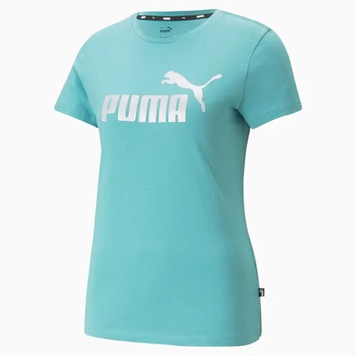 Camiseta Ess+ Metallic Logo Tee