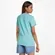 Camiseta Ess+ Metallic Logo Tee