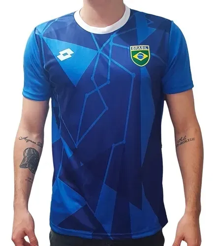 Camiseta Brasil Lotto