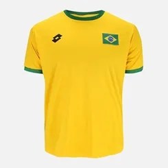 Camiseta Brasil Lotto