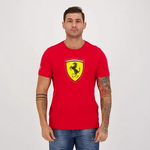 Camiseta Ferrari Race Colored Big Shiel