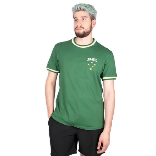 Camiseta Mas Pes Silk Brasil Copa 2022