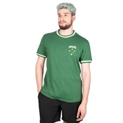 Camiseta Mas Pes Silk Brasil Copa 2022
