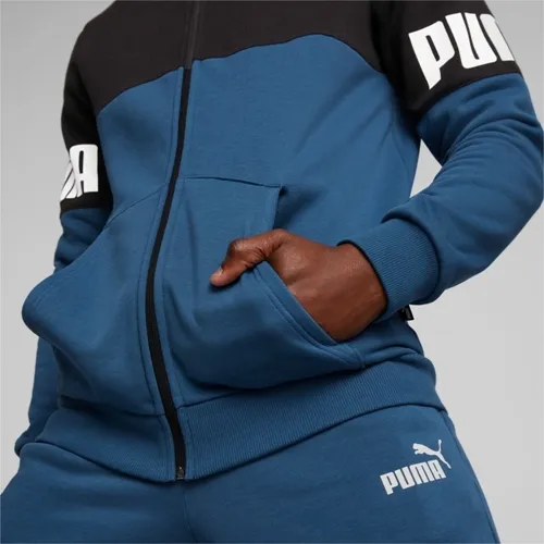 AGASALHO PUMA POWER COLORBLOCK SUIT - Agasalho Puma Power