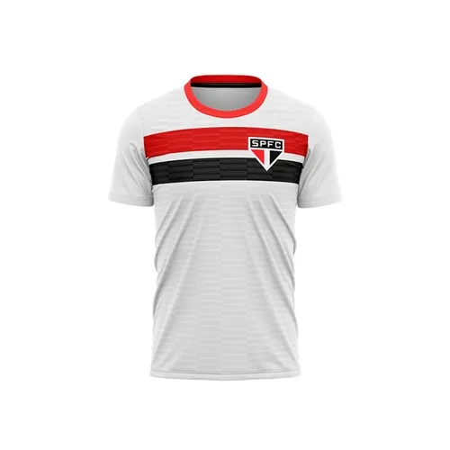 CAMISETA SÃO PAULO REALISTIC ADT 100%PES
