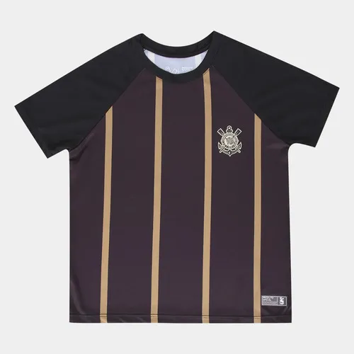 CAMISETA RAGLAN INFANTIL CORINTHIANS